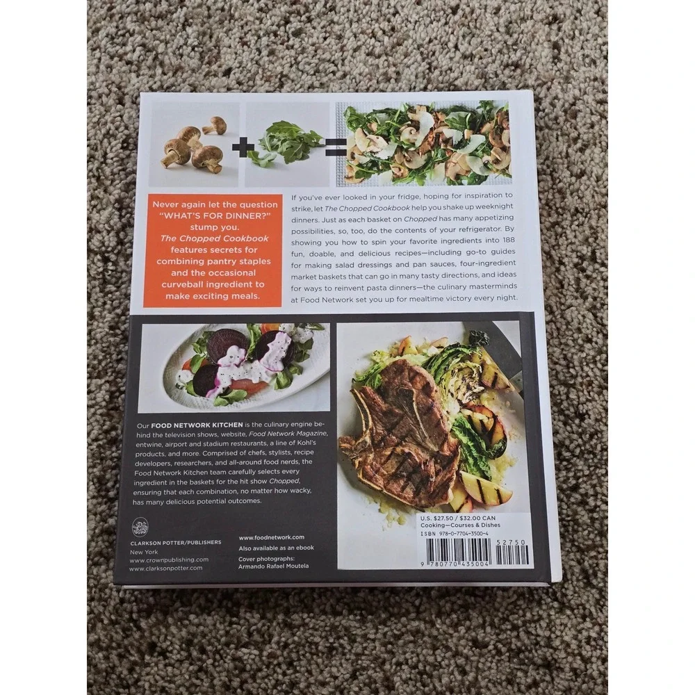 The Chopped Cookbook Food‎ Network Recipes Inspired by the Show